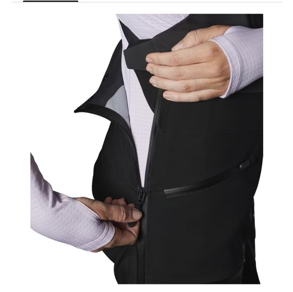 The north face summit futurelight bib snow ski pants nwt XL black winter - Picture 3 of 9